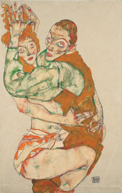  作： Egon Schiele