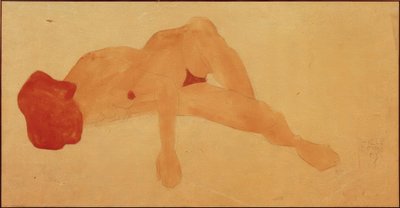 嘘つき女性 作： Egon Schiele
