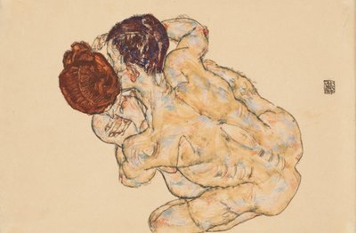男性と女性 作： Egon Schiele