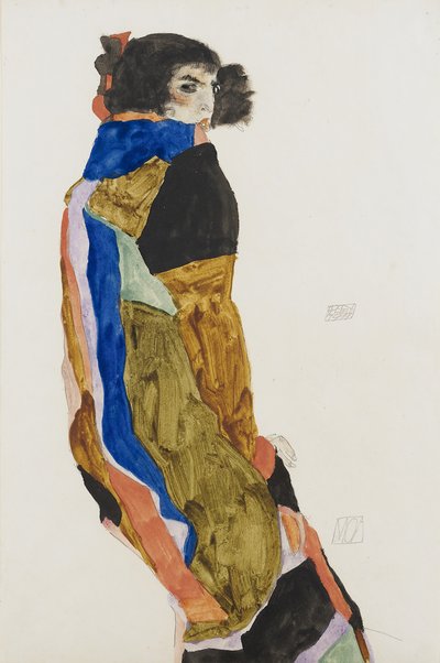 モア、1911 作： Egon Schiele