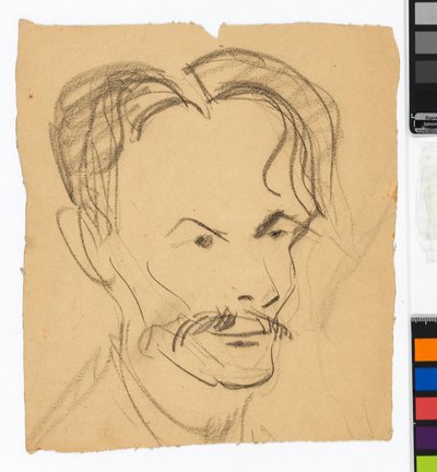 アントン・ペシュカの肖像 作： Egon Schiele