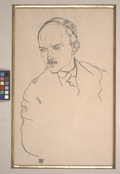 GuidoArnotの肖像 作： Egon Schiele