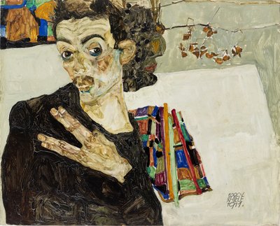  作： Egon Schiele