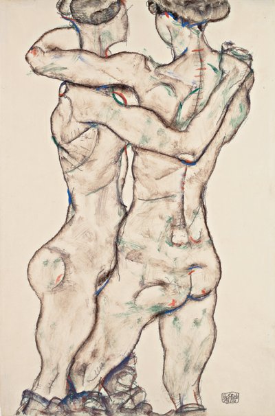  作： Egon Schiele