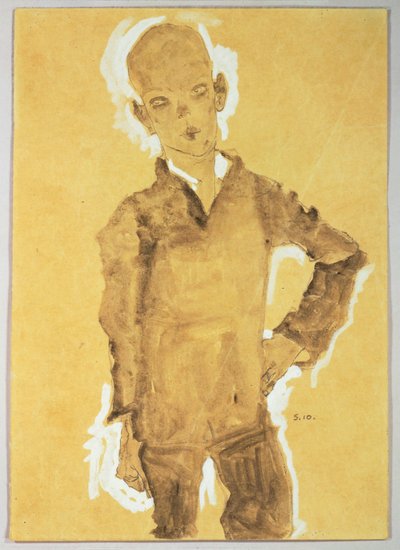  作： Egon Schiele