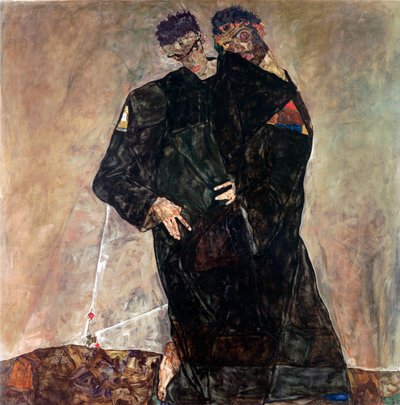 エゴン・シーレの隠者たち 作： Egon Schiele