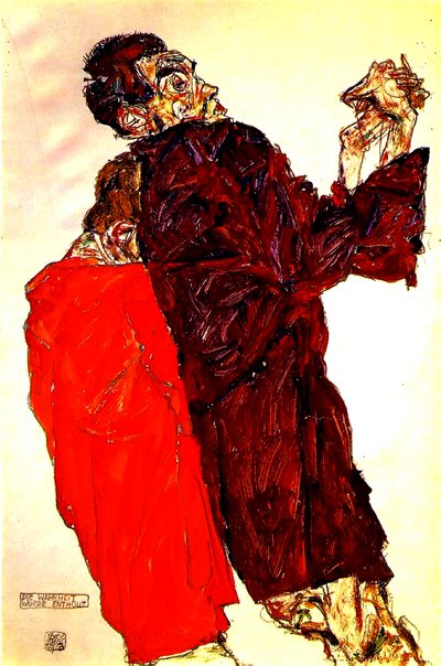 明らかにされた真実 作： Egon Schiele