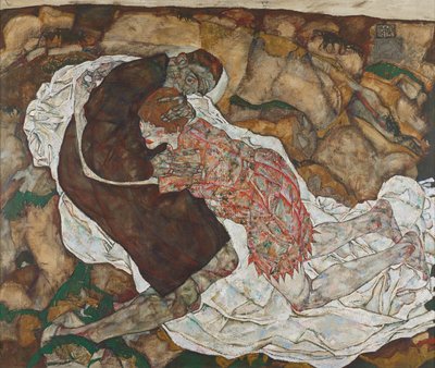 死と少女 作： Egon Schiele