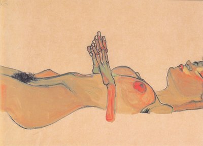 死んだ少女 作： Egon Schiele