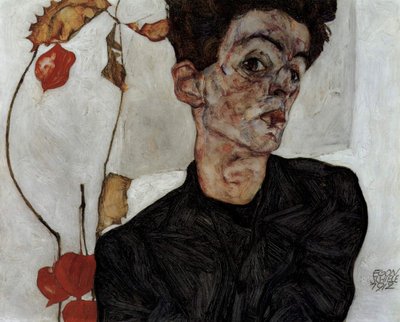 不明な画像 作： Egon Schiele