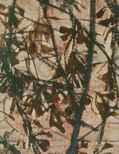 ヴェルシンケンデ・ゾンネ（油彩・キャンバス） 作： エゴンシーレ