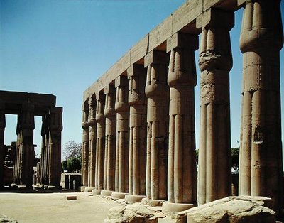 アメンホテプ3世の裁判所 作： Egyptian 18th Dynasty