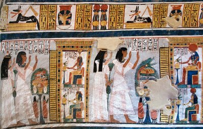 エジプトの古代：ロイの墓の人々 作： Egyptian 18th Dynasty