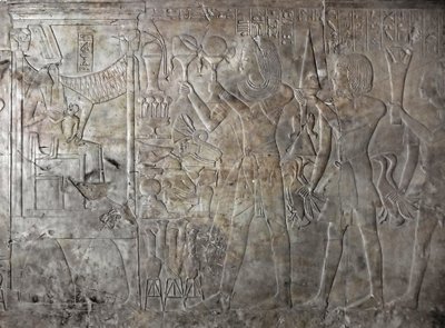 エジプトの古代：カエムヘットの墓の救済 作： Egyptian 18th Dynasty