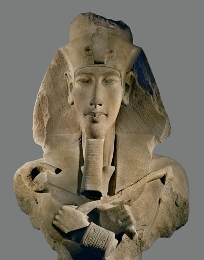 ファラオ アメノフィス4世 アクナトン（彫刻） 作： Egyptian 18th Dynasty