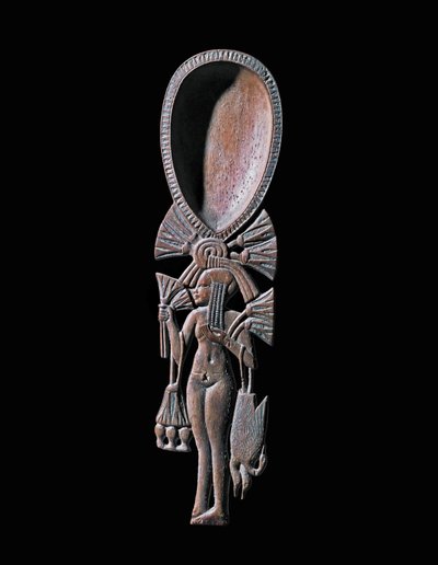 フェイスクリームを入れるスプーン... 作： Egyptian 18th Dynasty