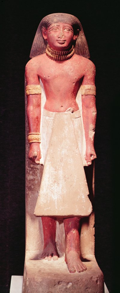 ふんどし、新王国の男の像 作： Egyptian 18th Dynasty