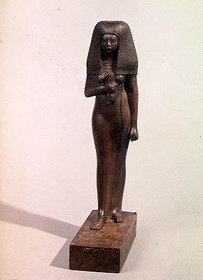 Toui、聖職者、ニューキングダム（木） 作： Egyptian 18th Dynasty