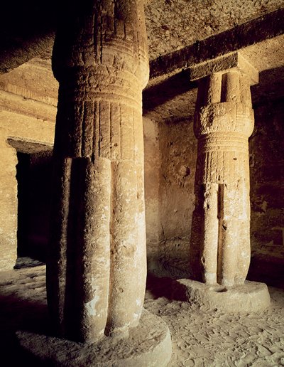 メリーレの墓礼拝堂、ニューヨークのビュー 作： Egyptian 18th Dynasty