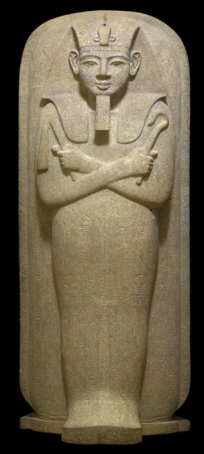 エジプト、テーベ、ルクソール、王家の谷、メルネプタハの墓、花崗岩の石棺 作： Egyptian 19th Dynasty