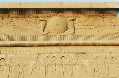 カルナック神殿群、アメン神殿、南プトレマイオス朝ポータル、レリーフ（ユネスコ世界遺産リスト 作： Egyptian 19th Dynasty