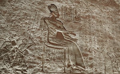 アブシンベルの大神殿 作： Egyptian 19th Dynasty