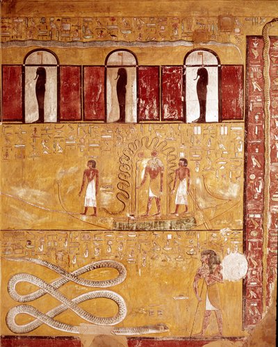 セティ1世の墓、王家の谷、テーベ 作： Egyptian 19th Dynasty