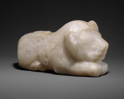 ライオンの子、紀元前3100～2900年頃（石英石 作： Egyptian 1st Dynasty