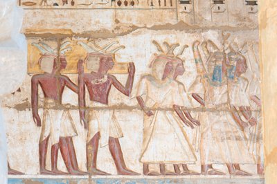 金庫に描かれたレリーフ画像 作： Egyptian 20th Dynasty