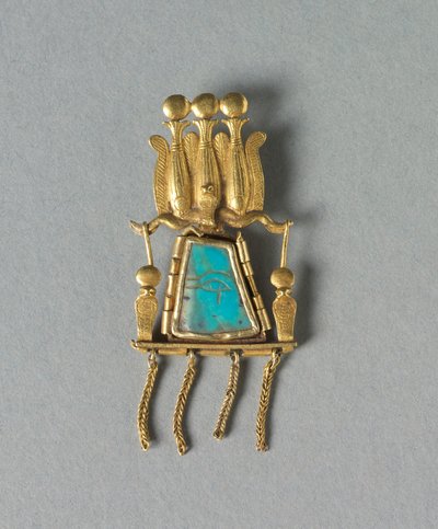 ペンダント、紀元前1069-715年 作： Egyptian 21st Dynasty