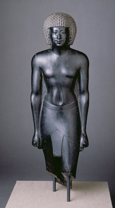 ダッタリ像、後期（閃緑岩） 作： Egyptian 30th Dynasty