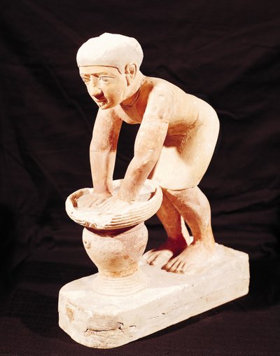 旧王国サッカラ出身のビールを作る人のモデル 作： Egyptian 5th Dynasty