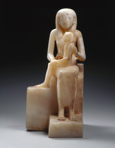 Pepy IIと彼の母女王Meryreankhnes、おそらく旧王国サッカラ出身（方解石） 作： Egyptian 6th Dynasty Egyptian 6th Dynasty