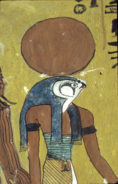 古代エジプト、壁画、セネデムの墓、貴族の墓、テーベ、デイル・エル・メディナ 作： Egyptian Egyptian