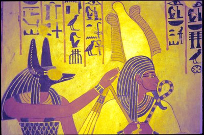古代エジプト、壁画、セヌファーの墓、貴族の墓、テーベ 作： Egyptian Egyptian