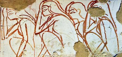 エジプトの墓の壁画 作： Egyptian Egyptian