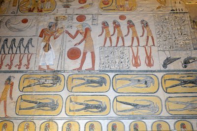ラムセス9世の墓、ルクソール 作： Egyptian Egyptian