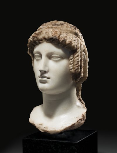 イシスの胸像、紀元前2世紀〜1世紀 作： Egyptian Ptolemaic Period