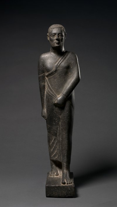 男の像、紀元前200-100年以降 作： Egyptian Ptolemaic Period