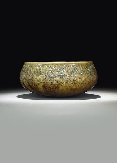 マムルークボウル、c.1351 作： Egyptian School