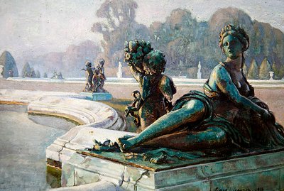 湖畔の夕べ 作： Einar Wegener