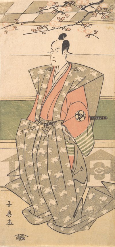 てぇ あｃとｒ バンド 密頃 いい 員 セレモニアｌ ロベｓ ウィｔｈ 上下、 １７５１ー１７８８。 作： Eishōsai Chōki