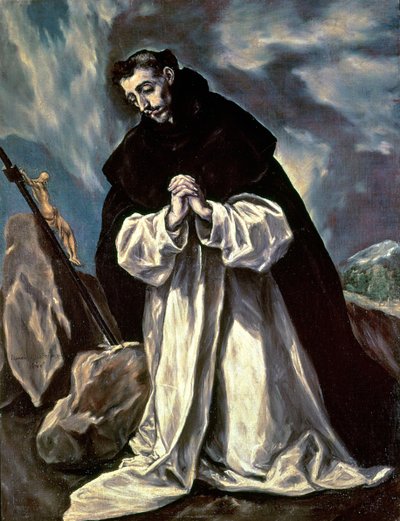 聖ドミニク 作： El Greco