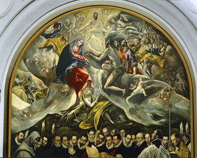 オルガス伯爵の埋葬 作： El (1541-1614) Greco