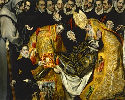 オルガス伯爵の埋葬 作： El (1541-1614) Greco