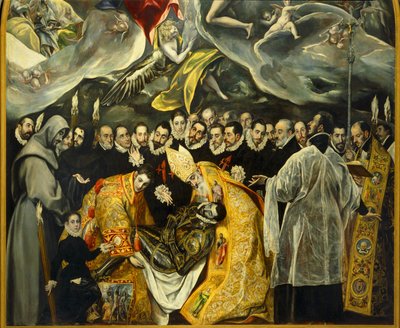 オルガス伯爵の埋葬 作： El (1541-1614) Greco