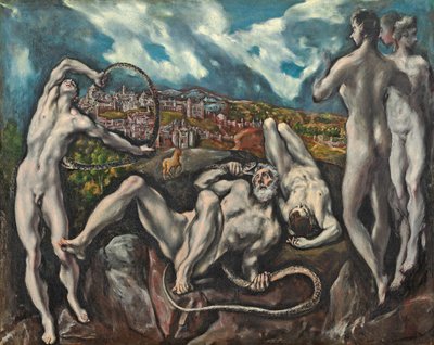 ラクーン、c.1610-14（キャンバスに油彩） 作： El Greco
