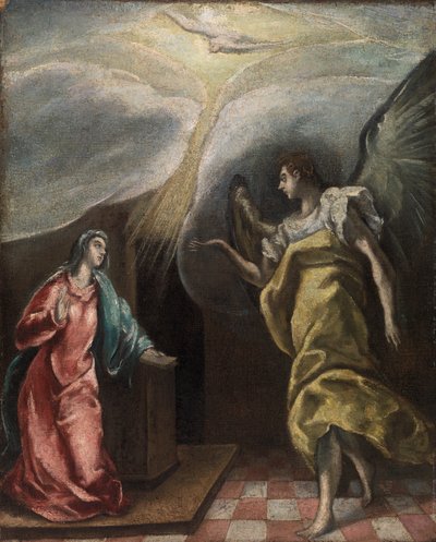 告知 作： El Greco (Domenikos Theotokopoulos)