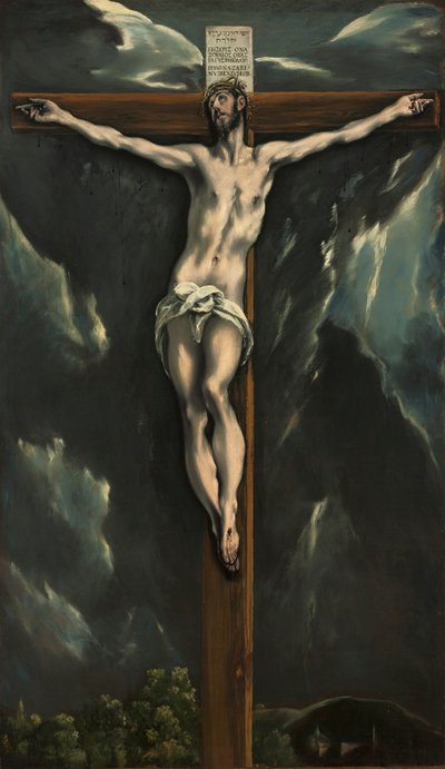 十字架上のキリスト 作： El Greco