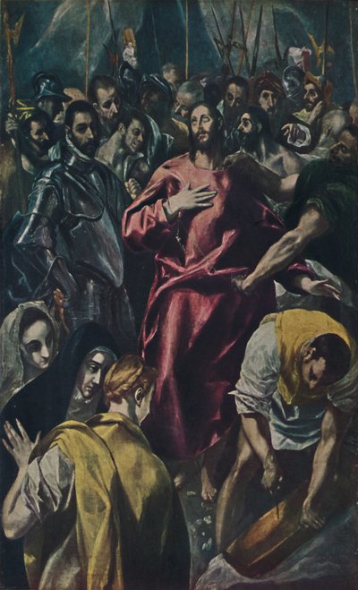 Espolio Entkleidung Christi。、Disrobing of Christ、c1577-1579、1938 作： El Greco